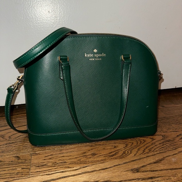 Kate Spade Forest Green Dome Bag